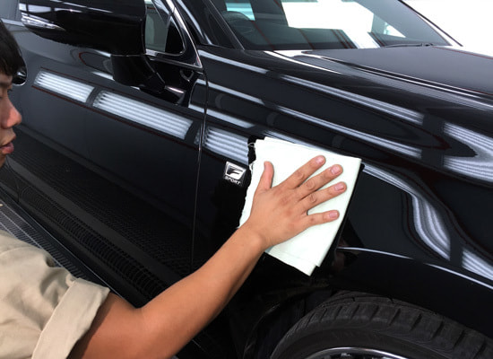 ガラスコーティング施工